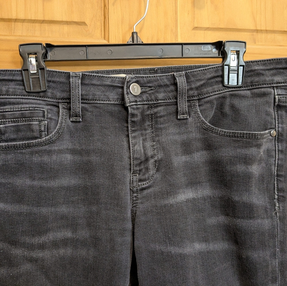 Anthropologie Pilcro Letterpress Womens Straight Black Jeans Sz 28 Classic Denim - Picture 2 of 15
